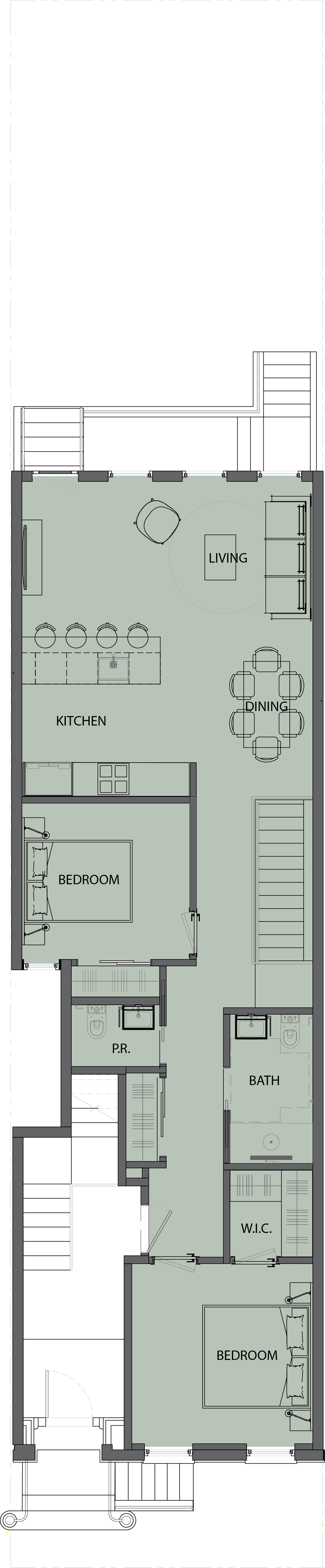 THE HOLLAND — Unit 1 — Floor 1