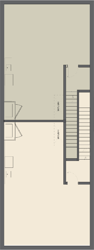 Roof deck floor plan